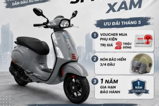 Lái thử và cảm nhận Vespa, Aprilia, Piaggio ngày 30.05.2026.